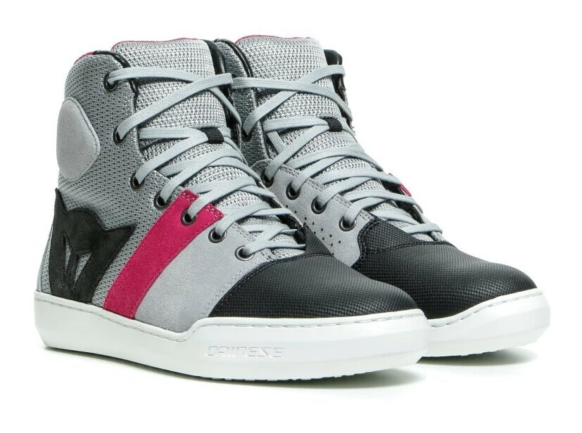 Cheapest ⭐ Women Who Ride Dainese York Air 👩 Women's 👟 Shoes Light Gray/Coral / 39 [Open Box] 💯