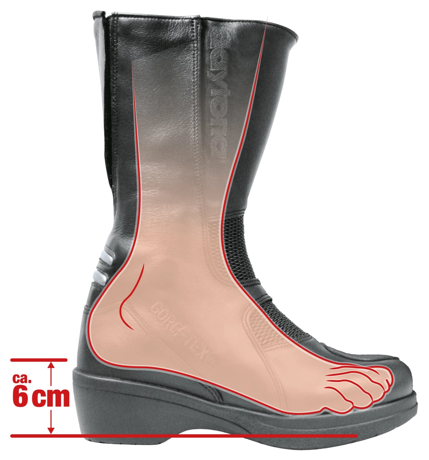 Flash Sale ๐ Daytona ๐ฅพ Boots HD & Cruiser Daytona Lady Pilot GTX ๐ฅพ Boots ๐ฅ - Image 3