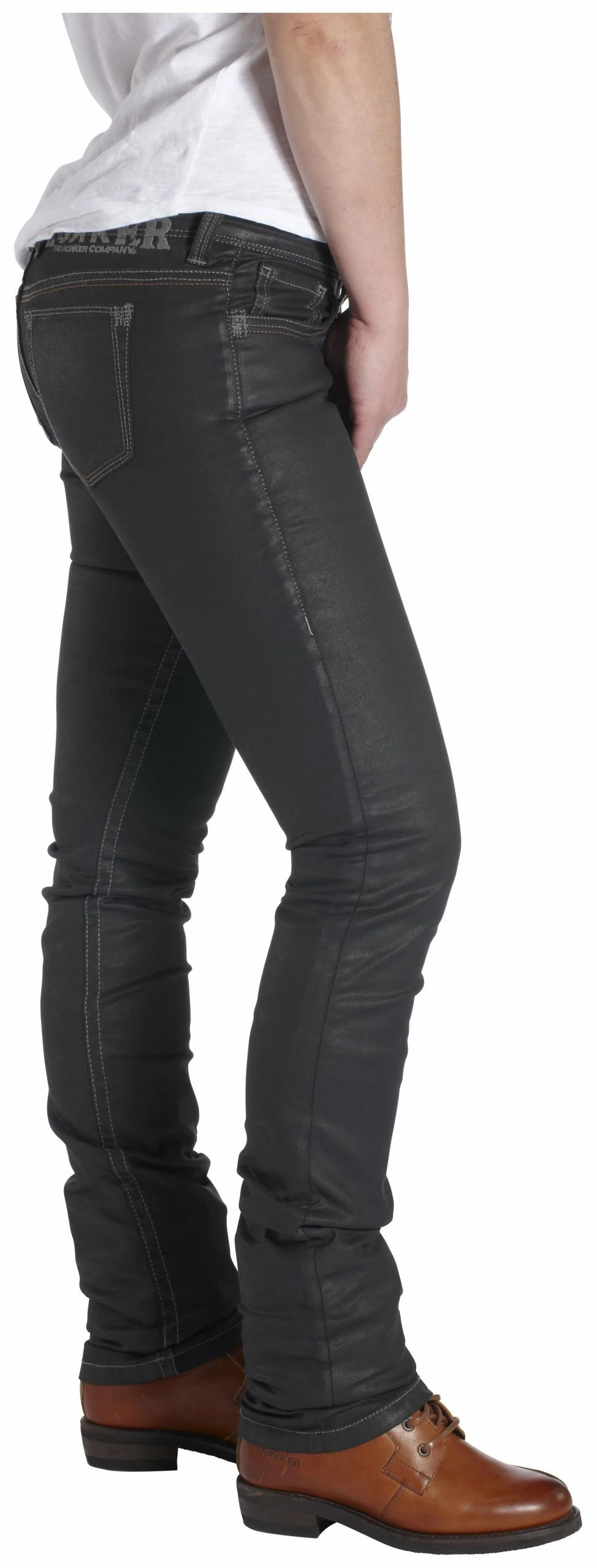 Cheapest π Women Who Ride Rokker Diva Black π© Women's π Jeans (27X34) π - Image 4